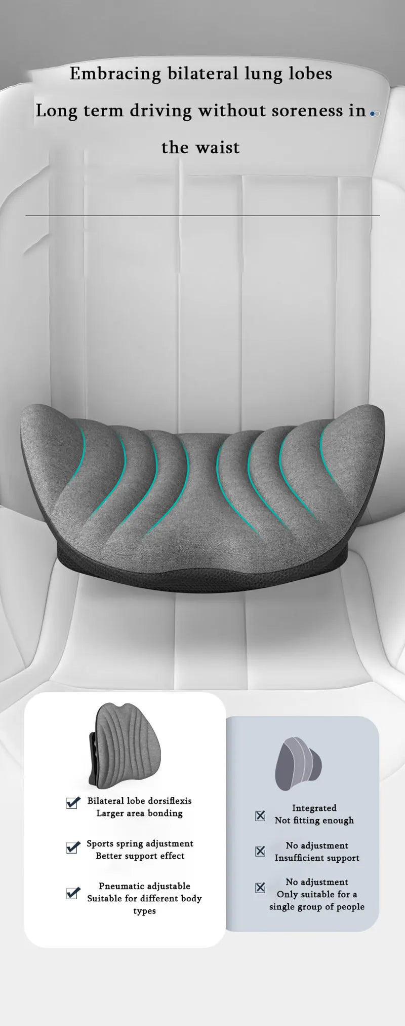 Car Lumbar Cushion
