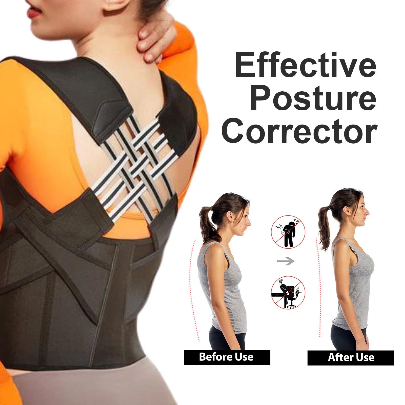 PostureFix™ Elite Brace — Realign Your Spine with Purpose